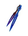 PINZA METÁLICA ANIMALESYS AZUL 23CM