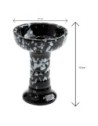 CAZOLETA SHISHA CERAMICA NEGRA