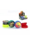 GRINDER PLÁSTICO REGGAE 6X2,4CM 24UND (58300)