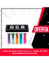 Lote OCB con encendedores electrónicos